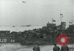 Image of Omaha Beach D-Day landing crafts Normandy France, 1944, second 6 stock footage video 65675069373