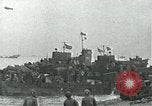 Image of Omaha Beach D-Day landing crafts Normandy France, 1944, second 12 stock footage video 65675069373