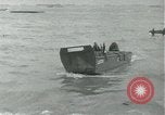 Image of Omaha Beach D-Day landing crafts Normandy France, 1944, second 21 stock footage video 65675069373