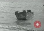 Image of Omaha Beach D-Day landing crafts Normandy France, 1944, second 23 stock footage video 65675069373