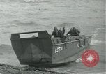 Image of Omaha Beach D-Day landing crafts Normandy France, 1944, second 29 stock footage video 65675069373