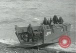 Image of Omaha Beach D-Day landing crafts Normandy France, 1944, second 31 stock footage video 65675069373