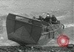 Image of Omaha Beach D-Day landing crafts Normandy France, 1944, second 36 stock footage video 65675069373