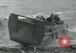 Image of Omaha Beach D-Day landing crafts Normandy France, 1944, second 37 stock footage video 65675069373