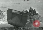 Image of Omaha Beach D-Day landing crafts Normandy France, 1944, second 39 stock footage video 65675069373