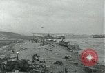 Image of Omaha Beach D-Day landing crafts Normandy France, 1944, second 40 stock footage video 65675069373