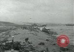 Image of Omaha Beach D-Day landing crafts Normandy France, 1944, second 41 stock footage video 65675069373