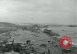 Image of Omaha Beach D-Day landing crafts Normandy France, 1944, second 42 stock footage video 65675069373