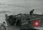 Image of Omaha Beach D-Day landing crafts Normandy France, 1944, second 61 stock footage video 65675069373