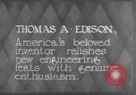 Immagine di Thomas Alva Edison Kearny New Jersey USA, 1928, secondo 11 filmato di repertorio 65675069395