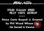 Image of Prince Carto Ruspoli Detroit Michigan USA, 1934, second 1 stock footage video 65675069405