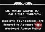 Image of rail tracks moves United States USA, 1934, second 3 stock footage video 65675069406
