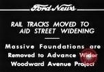 Image of rail tracks moves United States USA, 1934, second 4 stock footage video 65675069406