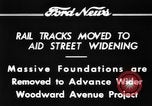 Image of rail tracks moves United States USA, 1934, second 6 stock footage video 65675069406