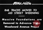 Image of rail tracks moves United States USA, 1934, second 7 stock footage video 65675069406