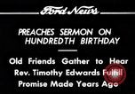 Image of Reverend Timothy Edwards Washington DC USA, 1934, second 3 stock footage video 65675069407