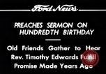 Image of Reverend Timothy Edwards Washington DC USA, 1934, second 10 stock footage video 65675069407
