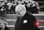 Image of Winston Churchill London England United Kingdom, 1953, second 40 stock footage video 65675069431