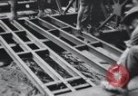 Standbild Bailey Brückenbau Frankreich, 1944, aus Sekunde 52 historischem Filmmaterial Videoclip 65675069434