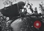 Image of tank battle France, 1944, second 19 stock footage video 65675069435