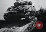 Image of tank battle France, 1944, second 26 stock footage video 65675069435