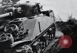 Image of tank battle France, 1944, second 31 stock footage video 65675069435