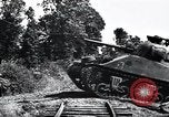 Image of tank battle France, 1944, second 37 stock footage video 65675069435