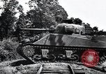 Image of tank battle France, 1944, second 38 stock footage video 65675069435