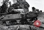 Image of tank battle France, 1944, second 39 stock footage video 65675069435