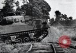 Image of tank battle France, 1944, second 40 stock footage video 65675069435