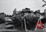 Image of tank battle France, 1944, second 48 stock footage video 65675069435