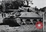 Image of tank battle France, 1944, second 54 stock footage video 65675069435