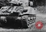 Image of tank battle France, 1944, second 57 stock footage video 65675069435