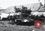 Image of tank battle France, 1944, second 12 stock footage video 65675069437