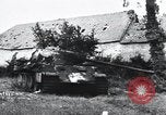 Image of tank battle France, 1944, second 13 stock footage video 65675069437