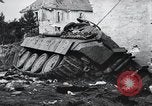 Image of tank battle France, 1944, second 17 stock footage video 65675069437