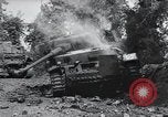 Image of tank battle France, 1944, second 27 stock footage video 65675069437