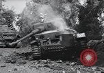 Image of tank battle France, 1944, second 28 stock footage video 65675069437