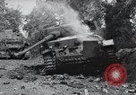 Image of tank battle France, 1944, second 29 stock footage video 65675069437