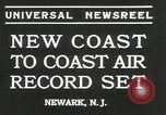Immagine di James Harold Doolittle Newark New Jersey USA, 1935, secondo 8 filmato di repertorio 65675069438