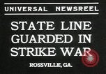 Immagine di Lavoratori in sciopero Rossville Georgia USA, 1935, secondo 4 filmato di repertorio 65675069439