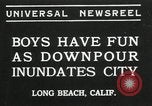 Immagine di Pioggia pesante Long Beach California USA, 1935, secondo 1 filmato di repertorio 65675069442