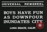 Immagine di Pioggia pesante Long Beach California USA, 1935, secondo 4 filmato di repertorio 65675069442