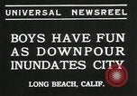 Immagine di Pioggia pesante Long Beach California USA, 1935, secondo 5 filmato di repertorio 65675069442