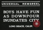 Immagine di Pioggia pesante Long Beach California USA, 1935, secondo 6 filmato di repertorio 65675069442