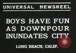 Immagine di Pioggia pesante Long Beach California USA, 1935, secondo 7 filmato di repertorio 65675069442