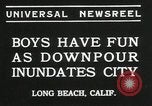 Immagine di Pioggia pesante Long Beach California USA, 1935, secondo 8 filmato di repertorio 65675069442
