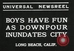 Immagine di Pioggia pesante Long Beach California USA, 1935, secondo 9 filmato di repertorio 65675069442