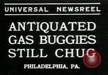 Immagine di Auto d'epoca drive in Philadelphia Philadelphia Pennsylvania USA, 1935, secondo 1 filmato di repertorio 65675069443