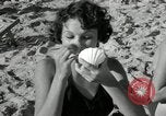 Image of girls enjoy Miami Beach Florida USA, 1935, second 56 stock footage video 65675069445